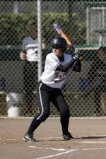 Right fielder Montana Patin was 2-for-2 with three RBI in the victory