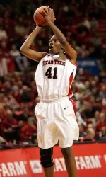 Senior LaToya Davis leads the team in scoring at 18.9 points per game.