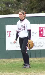Sophomore Whitney Riley went 3-for-5 wtih two home runs in the victory
