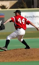 Miles Morgan earned National Pitcher of the Week honors on Monday, March 20.
