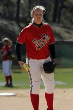 Senior Julie Hauck highlights a list of five Red Raiders named to the All-Tournament team at the 2006 Lobo Classic