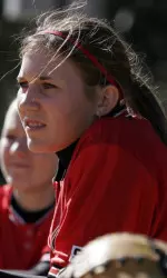 Freshman Elizabeth Eimen collected the only Tech hit of the game