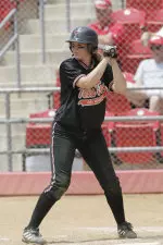 Junior Brandy Moulin drove in the first run of the game with a first inning RBI double