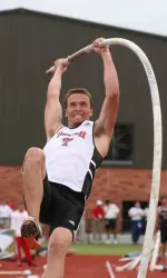 Texas Tech pole vaulter Sage Thames was named the Male Student-Athlete of the Year at Texas Tech's annual Academic Awards Reception Tuesday evening.