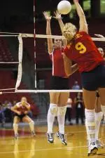 Robyn Bucy had 11 kills and six blocks against UTEP.