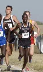 Kevin Chelimo will see his first action of the season at the home meet.