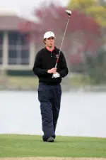 Oscar Floren finished with the lowest round for the Red Raiders on Saturday.
