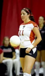 Emily Ziegler and the Red Raiders will complete preconference play this weekend.