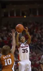 Freshman Raquel Christian has been a spark off the bench for the Lady Raiders this season.