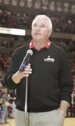 Coach Knight and the Red Raiders begin conference play against Oklahoma on Saturday (Photo credit: Norvelle Kennedy).