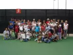 Iles Elementary with Lady Raider Tennis