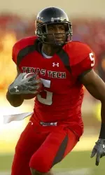 Texas Tech freshman receiver Michael Crabtree was named to the Biletnikoff Award semifinalist list Monday.