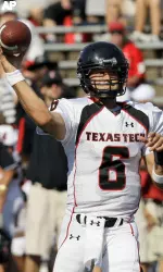 Graham Harrell and the Red Raiders take on Virginia in the Konica Minolta Gator Bowl.