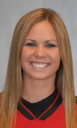 Senior center fielder Ashley Parker