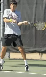Sinisa Markovic gets first singles win for Tech.