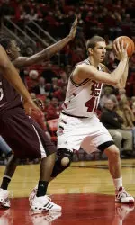 Damir Suljagic and the Red Raiders take on Boston College Thursday.