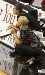 Head coach Nancy Todd prepares for the 2007 season.