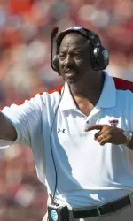 Texas Tech Assistant Head Football Coach Ruffin McNeill is one of two coaches from the Big 12 Conference selected to participate in the Minority Coaches Forum in May.