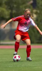 Kim Cypert helped lead the Red Raiders to a 8-0 victory with three goals.