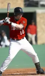 James Leverton put the Red Raiders ahead with a two-run homer in the ninth.