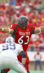 Offensive guard Manny Ramirez was one of three Texas Tech players selected during the 2007 NFL Draft.