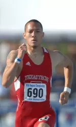 Bryan Scott earned his second regional title in the 400M hurdles.