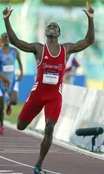 Jonathan Johnson won the 800-meter run at the U.S. Olympic Trials to earn a spot on the U.S. Olympic Team and become the first male Olympian in Texas Tech history on July 12, 2004.