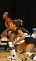 Jenn Harrell was named the libero of the tournament as Tech split its matches to conclude the Red Raider Round Up