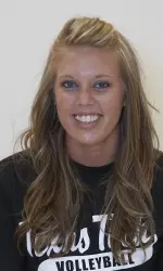 Brandi Hood had a strong game for the Red Raiders, but they were unable to overcome a hot-hitting night from No. 1-ranked Nebraska Saturday night.