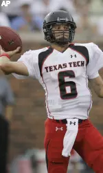 Graham Harrell combined for five touchdowns