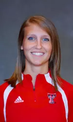 Sophomore Emmie Bennett leads the Red Raiders tonight against Stephen F. Austin.