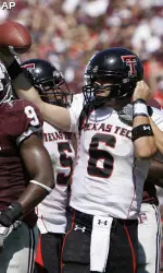 Texas Tech is ranked eighth in the first BCS poll of the season, release Sunday.