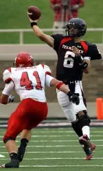 Texas Tech quarterback Graham Harrell is one of 15 finalists for the Draddy Award, which will be presented in New York City at the annual National Football Foundation and College Football Hall of Fame induction dinner.