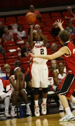 Fans who bring a new unwrapped toy to the women's basketball game on Sun., Nov. 23, will receive a free general admission ticket.