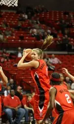 Jordan Barncastle led Tech with 14 points and 13 rebounds.