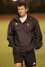 Assistant Coach Aaron Gordon will help guide the Red Raiders in five matches this spring.