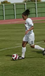 Senior Priscilla Esquivel was named the team's MVP and Offensive MVP at its annual banquet.