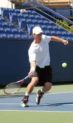 Men hit the road for first road contest.