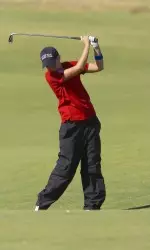 Ulrika van Nirkerk is tied in third place and is three shots off of the lead entering the final round at the UNLV Spring Rebel Invitational.