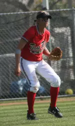 Senior center fielder Whitney Riley