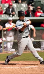 Monk Kreder went 2-for-2 with a home run.