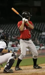 Taylor Ashby drove in two of Tech's runs in the 4-3 loss to Texas.