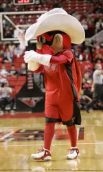Raider Red and the Masked Rider will be available for photos prior to the game.