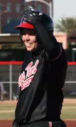 Jennifer Corkin had a pair of hits to help power Tech past the College of Charleston Sunday.