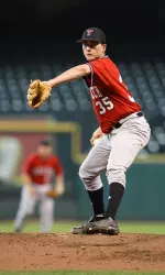 Chad Bettis improved to 2-0 on the season with the win over NIU.