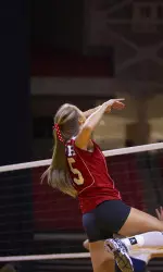 Alicia Ostmeyer added two more academic honors to her collection at the Texas Tech Athletics Academic Awards Reception earlier this week.