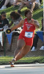 D'Andra Carter won gold at the NACAC Under 23 Championships.