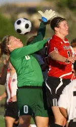 Sarabeth Clopton connected on her second goal of the season in the 87th minute.