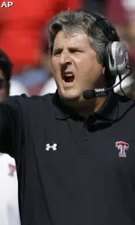 Texas Tech Head Coach Mike Leach was named the FieldTurf/Howie Long Division I Coach of the Year.