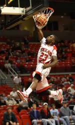 The Red Raiders take on the Longhorns at 3 PM this Saturday at the United Spirit Arena.
